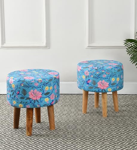 Image of Ottoman Stool for Living Room Ottoman Pouffes for Sitting Puffy Stool for Living Room Dressing Table Stool