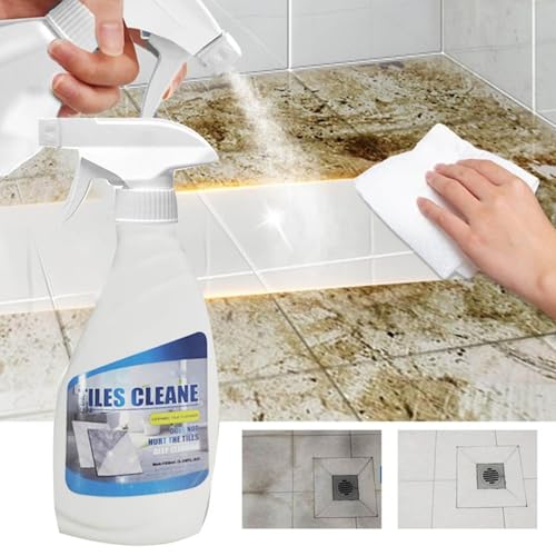 SYOSI 100ml Tile & Grout Deep Cleaner Ultimate Grout Cleaner for Tile Floors Duty Grout and Tile Cleaner Ceramic Tile Floor Cleaner for Multi-Surface Bathroom For Floor Wall And Bathroom Tile Grout