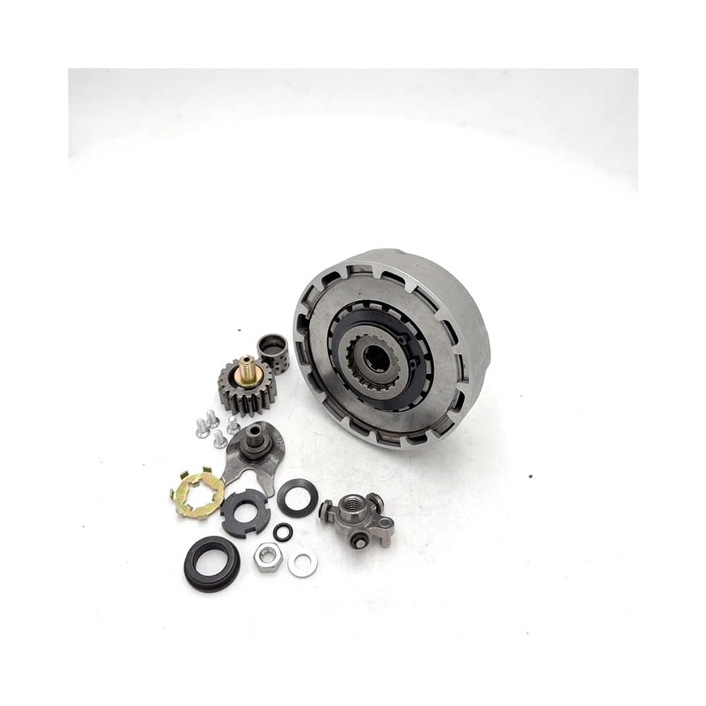 Conjunto de embrague semiautomático, 18T 18 dientes Apto for ATV Q Pitbike Dirt Bike de 50 cc, 90 cc, 110 cc y 125 cc