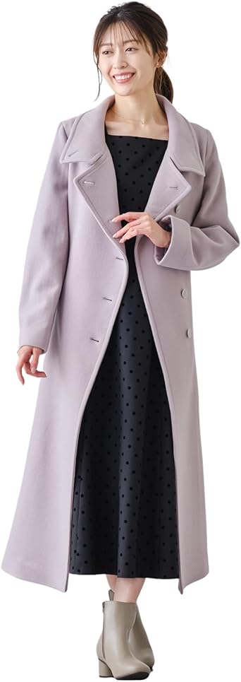 Amazon | [ミッシュマッシュ] コート アウター スタンドカラー 3WAY