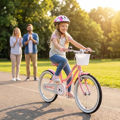 Actionbikes Kinderfahrrad Starlight | 20 Zoll - V-Brake Bremsen - Kinder...
