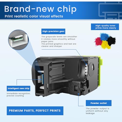 Cartouche toner MX-C35T haute capacité, impression nette Sharp - 5