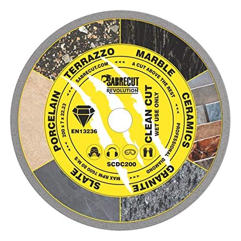 SabreCut 200mm Continuous Rim Diamond Blade Cover