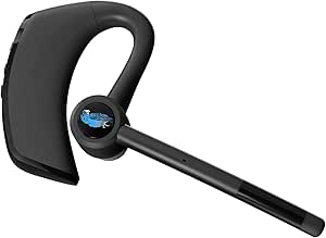 BlueParrott M300-XT Casque Mono Bluetooth Intra-Auriculaire - Oreillette Anti Bruit Ultra-Légère pour Smartphones - 14h d'Autonomie en Conversation - Noir