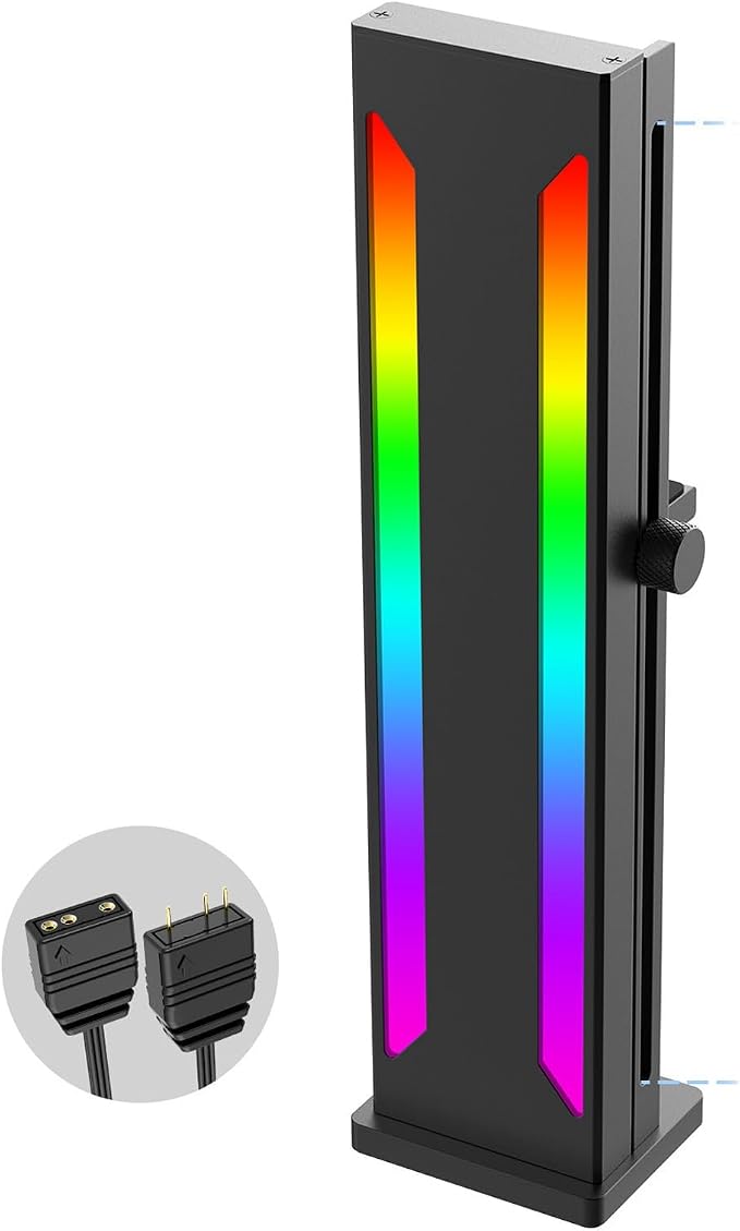 Soporte para GPU Ajustable con Iluminación ARGB miniatura 3
