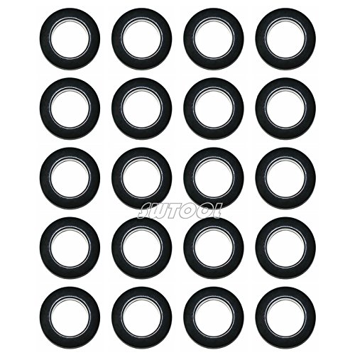1-9/16" Inner Diameter Plastic Curtain Grommets - Perfect for Decorating Your Home!