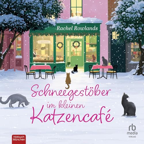 Schneegestöber im kleinen Katzencafé cover art