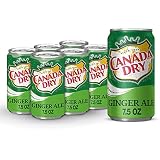 Canada Dry Ginger Ale, 7.5 fl oz cans (pack of 6)