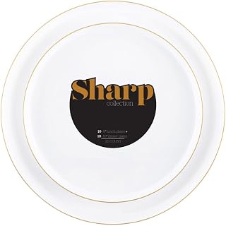 Sharp Plates White 5.5" Case of 120 (12 packs x 10)