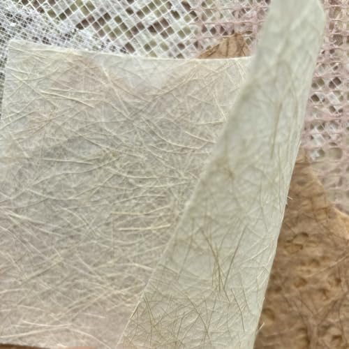 image for Generic Textured Scrapbook Paper Mesh Fabric - Junk Journal Supplies A