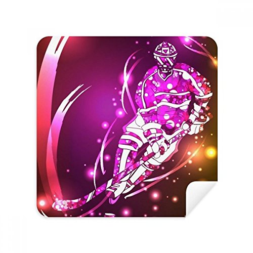 Sport ski illustration lunettes chiffon de nettoyage pour les écrans de téléphone