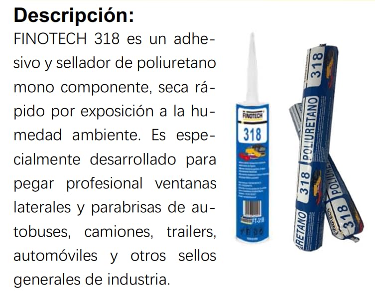 Silicon para vidrio automotriz 14 Imagen adicional