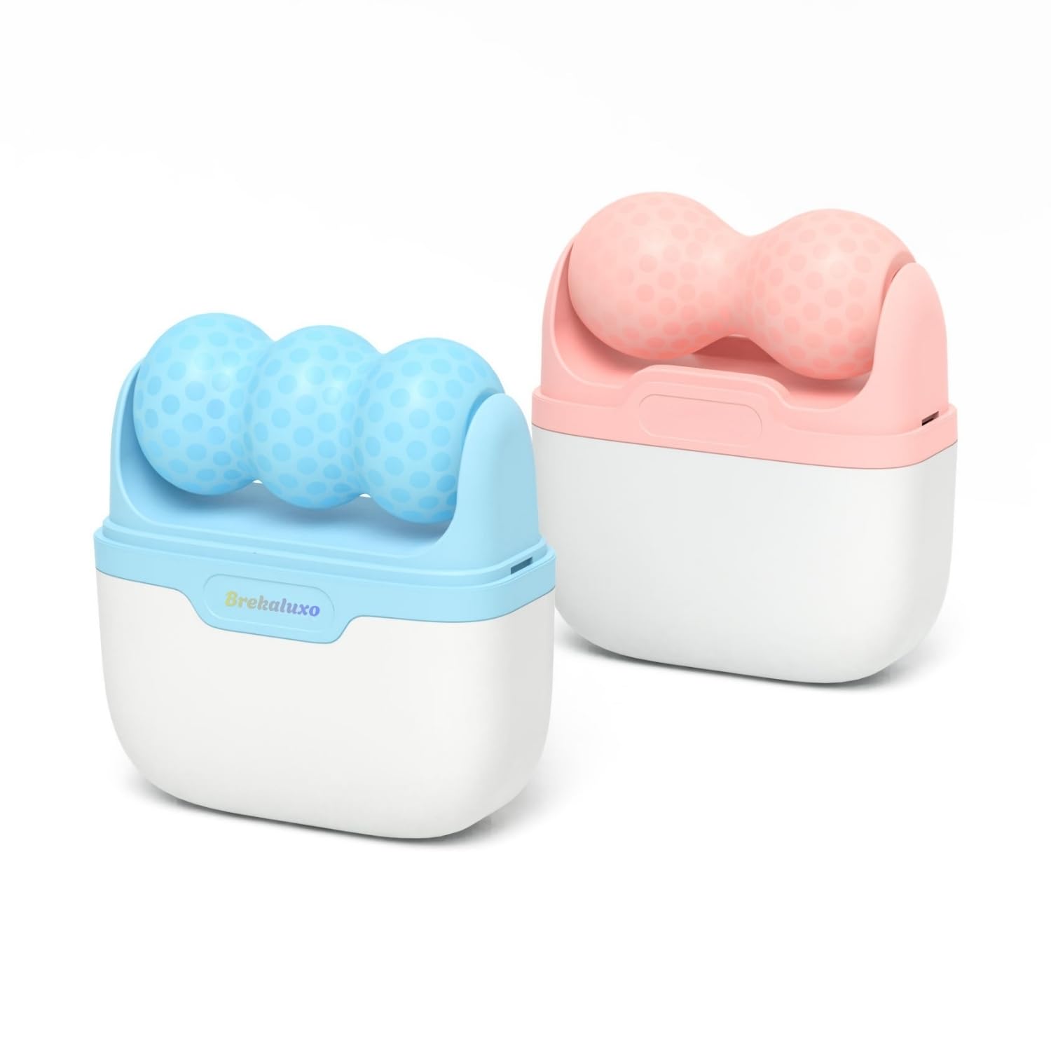 Ice Roller for Face & Eyes – Cooling Massager to Tighten & Brighten Complexion, Soothing Skin Care Tool for Under Eye Puffiness – Gift for Women (Pale Blue + Dusty pink)-image-18