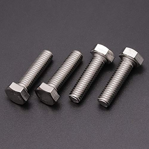 Tornillos M6 de acero inoxidable DIN933 con cabeza hexagonal y máxima precisión de roscado 4