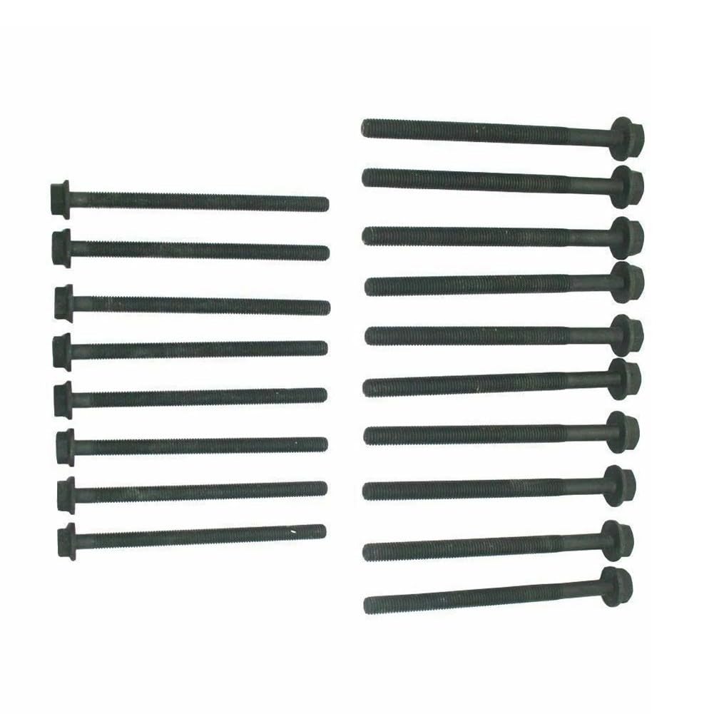 Bulloni a testa cilindrica, bulloni motore, bulloni con guarnizione testa per Ford Transit Custom Mk7 Mk8, Ranger 2.2 FWD RWD, acciaio al carbonio ad alta resistenza, resistente alla