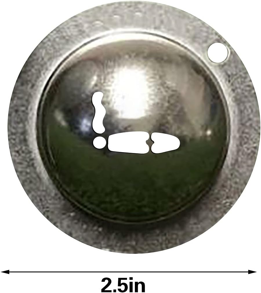 review AITSAON Golf Ball Custom Marker Alignment Tool Models, Stainless Steel Golf Ball Marker Painting Mould Golf Ball Mould (1PC, R)