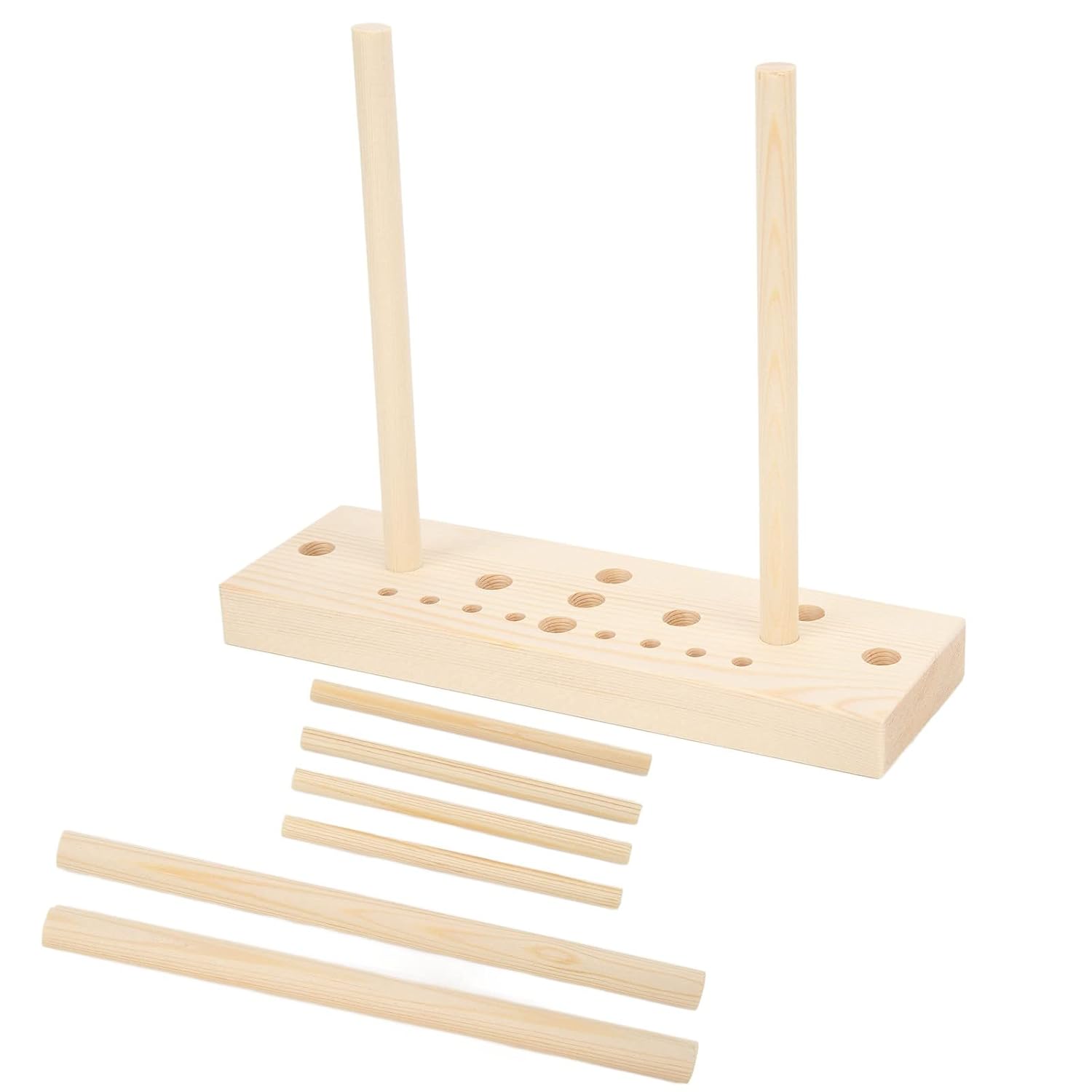 Bow Maker Compatibility with Ribbon Wooden Multi Size with Board Sticks with Making Bows DIY