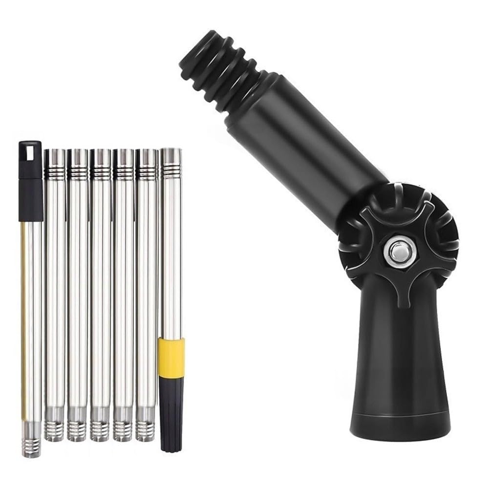 Nettoyeur de gouttière pour toits hauts avec kit télescopique ultra léger