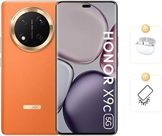 HONOR X9c 5G 12GB RAM 256GB Dual SIM Sunrise Orange With Free Gifts - UAE Version