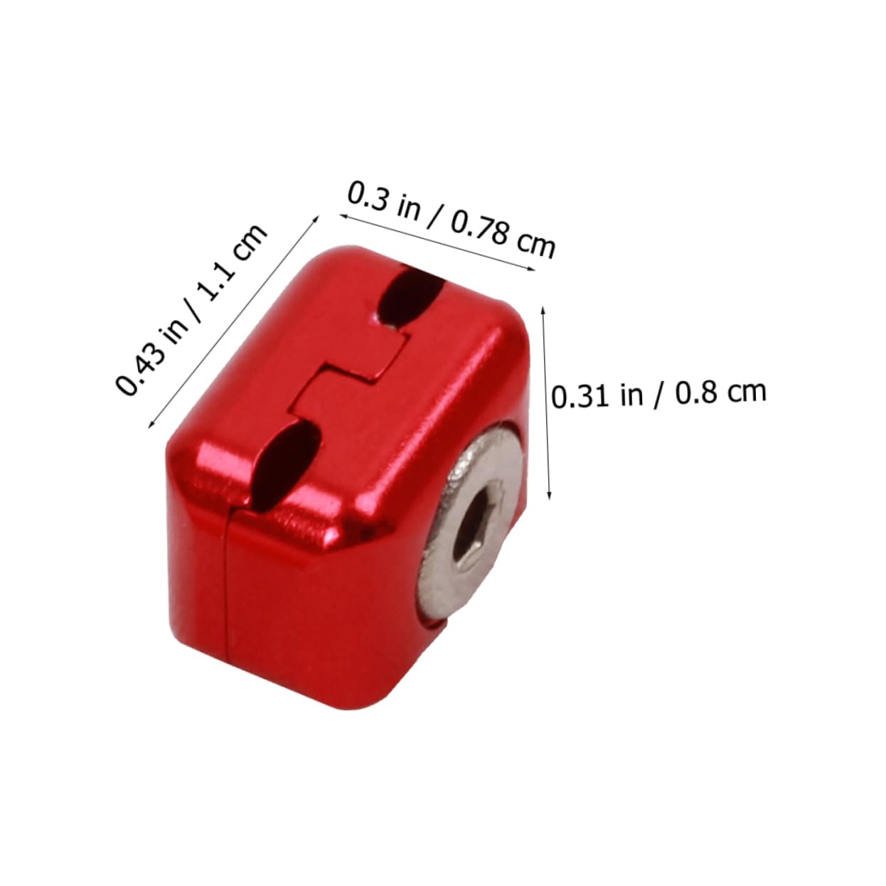 Abaodam Professional String Clip Fastener for Durable Arrow Rest Clamp Buckle Lightweight Design for Hunting Supply Protects Bowstring from Damage