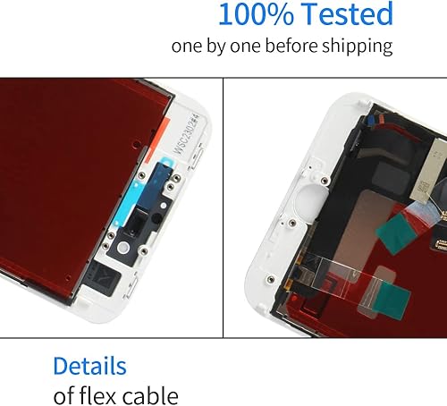 Miniatura 5 de Para iPhone SE 2022 Reemplazo de pantalla blanca, para iPhone SE 3 Pantalla LCD táctil Digitalizador Reemplazo de montaje completo digitalizador