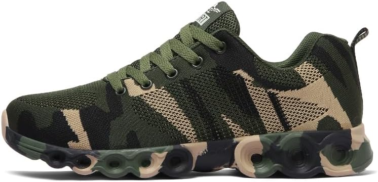 Outdoor Camo Men Women Shoes Camouflage Running Non Slip Training Sports Rock Climbing Camping Hiking Sneaker Footwear