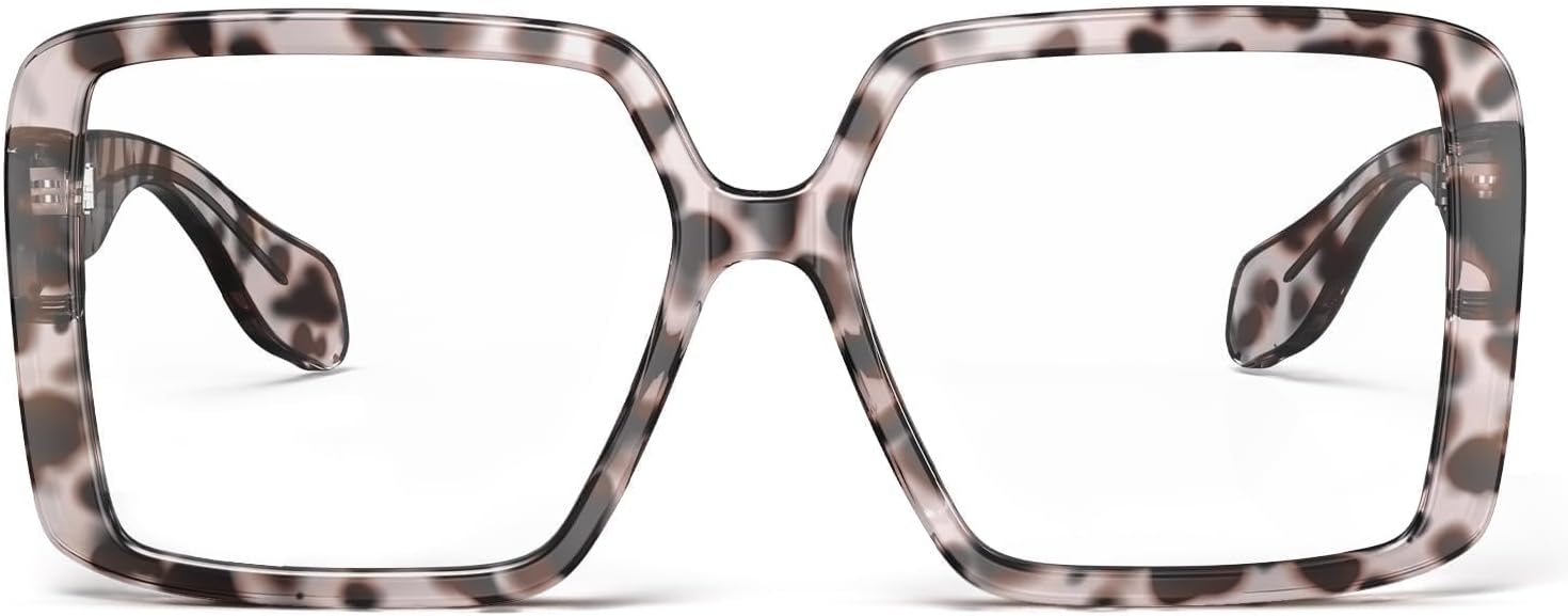 VISOONE Oversized Chunky Blue Light Blocking Glasses for women Harvard