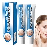 2 Pcs Wart Remover Cream, Skin Tag Removal Cream for Face Hands and Body, Suitable for All Skin Types, 20g