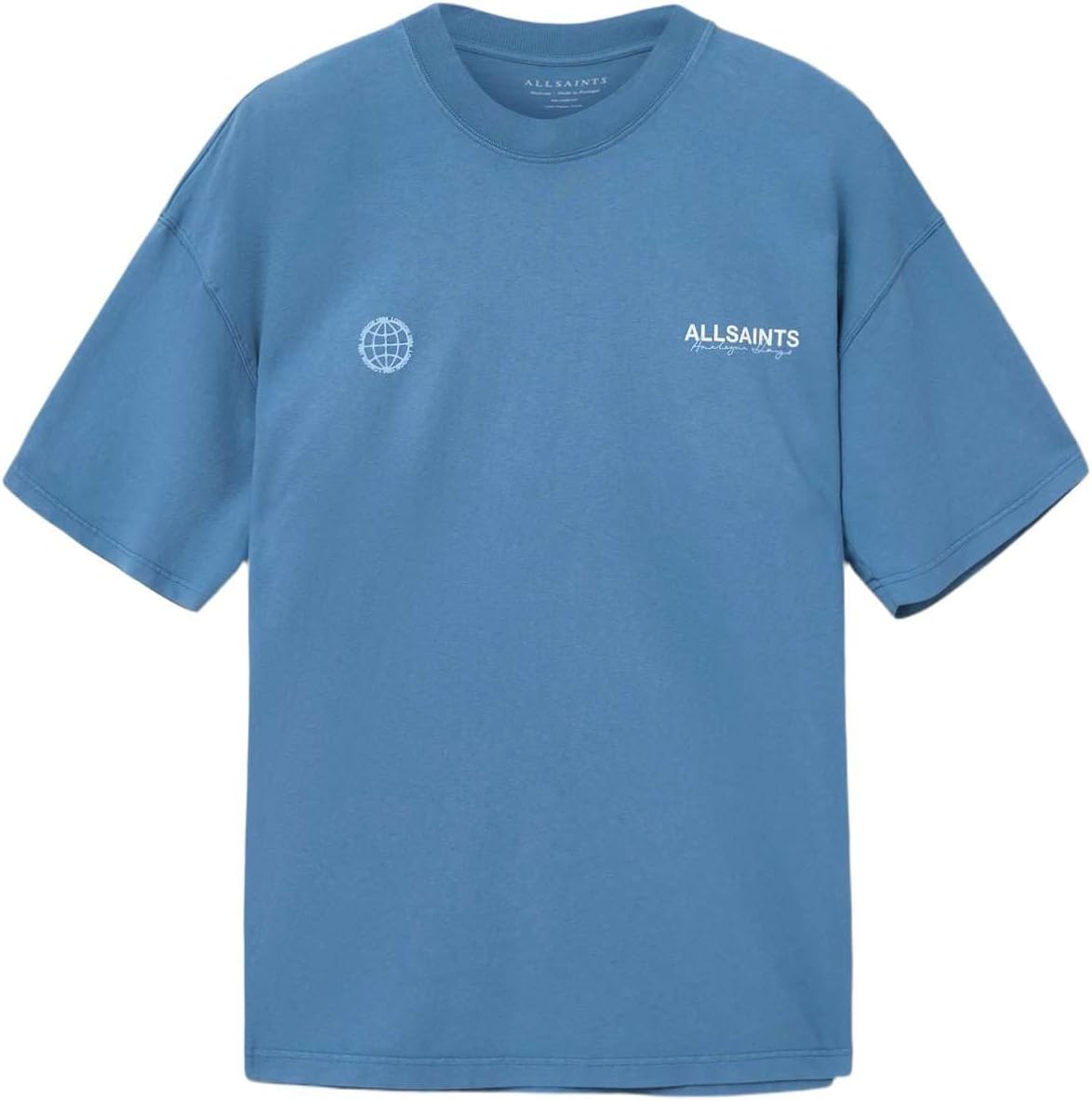 AllSaints Emblem Short Sleeve Crew