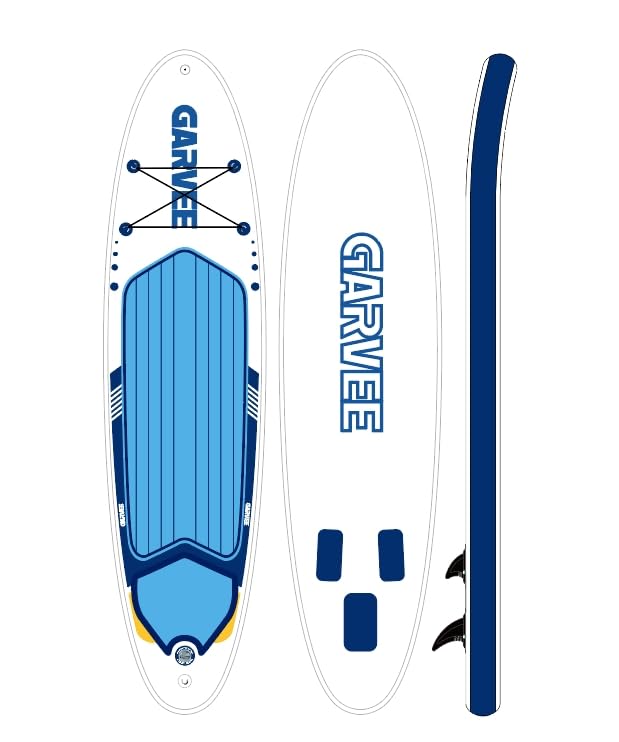 Pack de Planche de Paddle Gonflable Haut de Gamme | Design Large, Stable et antidérapant