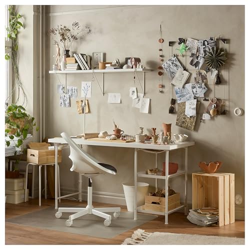 Pied de table ProTuning SPÄND blanc de 70 cm pour meuble et bureau - 4