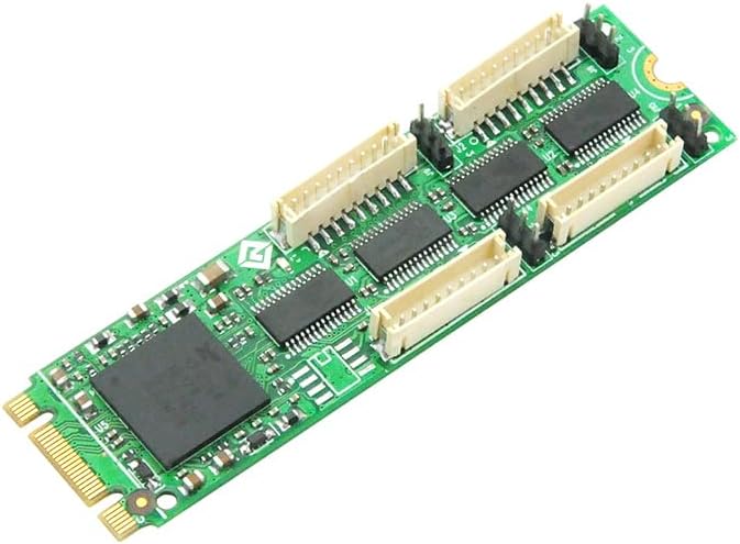M.2 to 4-Port RS-232 Serial Card