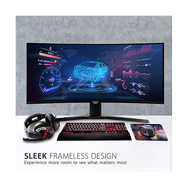 ViewSonic VX3218-2KPC Monitor VA 32" QHD, Curvo 1500R, 144hz, 1ms - Image 4