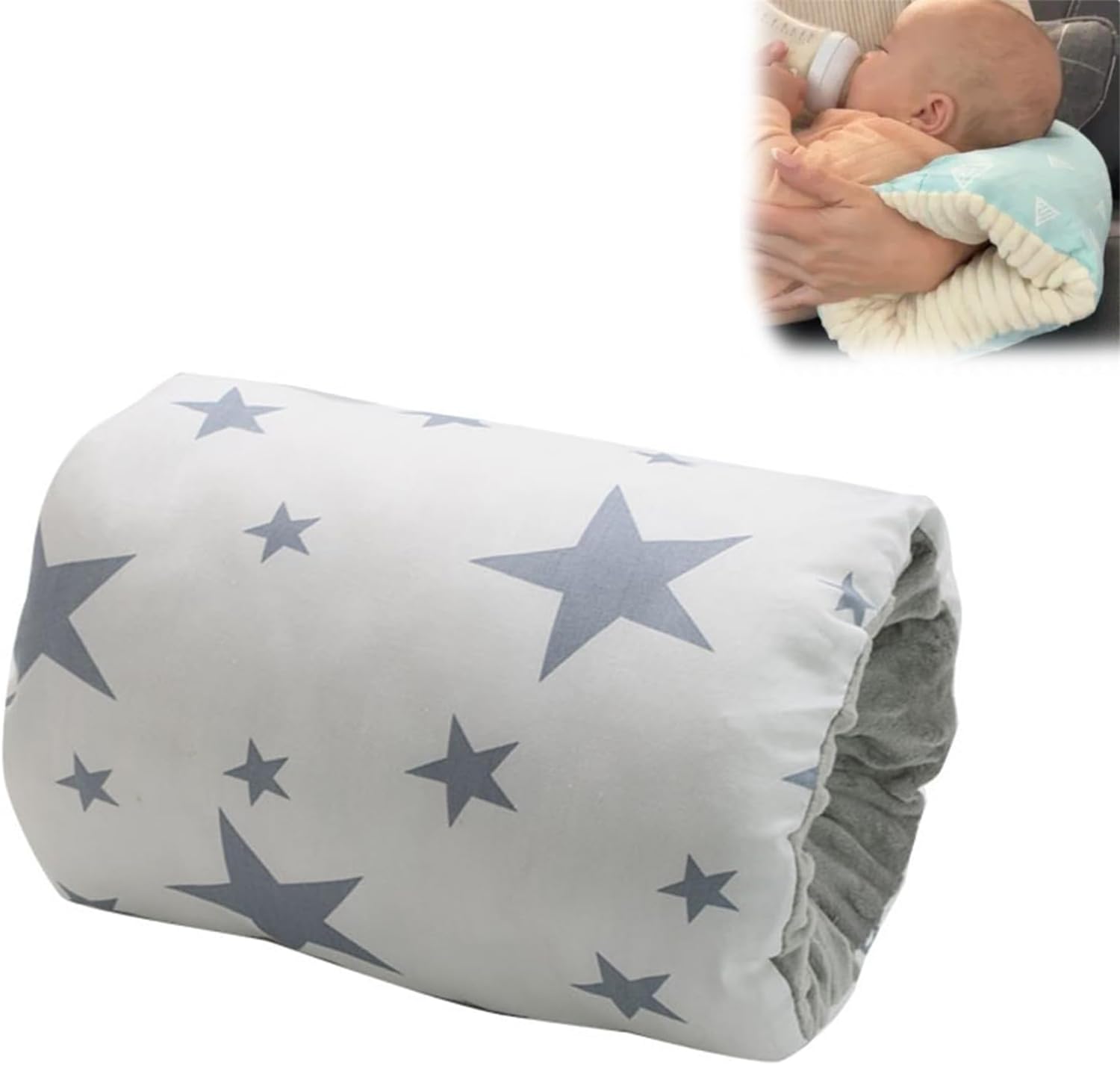 Holibao Cozy Cradle,Cozy Cradle Pillow, Slip-on Arm Pillow for Baby Nursing, Baby Nursing Arm Breastfeeding Pillow, Pillow Pure Cotton Plus Velvet, Soft and Comfortable Sleeping Artifact (#6)