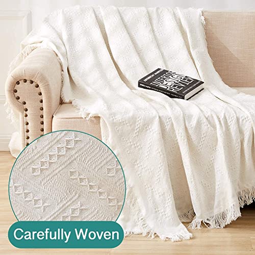 Rhf Geometrical Sofa Covers For 3 Cushion Couch, Sectional Couch Covers For Living Room, Dogs, Couch Protector(X-Large:beige-White) #TOP1