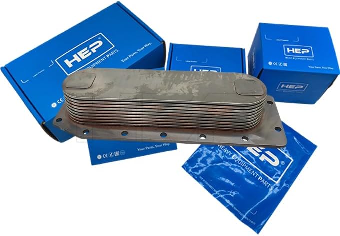 2674743 267-4743 1878595 187-8595 5183980 518-3980 3116 3126 Stainless Steel Engine Oil Cooler Core (267-4743)