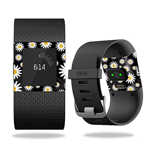 MightySkins Skin Compatible with Fitbit Surge Cover Skins Sticker Watch Daisies