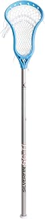 Silverfin Camber 1.0 Complete Lacrosse Stick with Sc-Ti 1.0 Handle | Youth Boys Mens Lightweight Durable Mesh Pocket