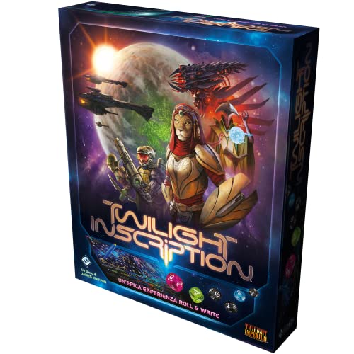 Asmodee Crepúsculo Inscription, Juego de Mesa, 1-8 Jugadores, 14+ años, edición en Italiano