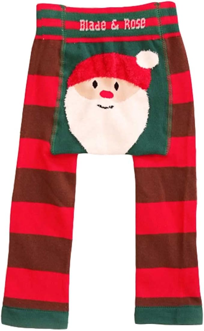 Blade & Rose Baby,Clothing,Baby Boys 0-24m,Leggings Blade & Rose | Christmas Santa Leggings | Clothing for Babies & Toddlers | 0-4 Years