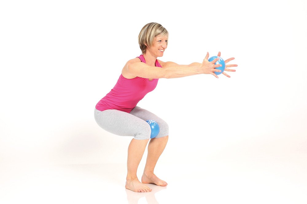 Togu Redondo Ball Mini ca. 14 cm, Kombis 10er I 20er I 30er inkl. Einer Pumpe, Pilates-, Gymnastik- und Fitnessball