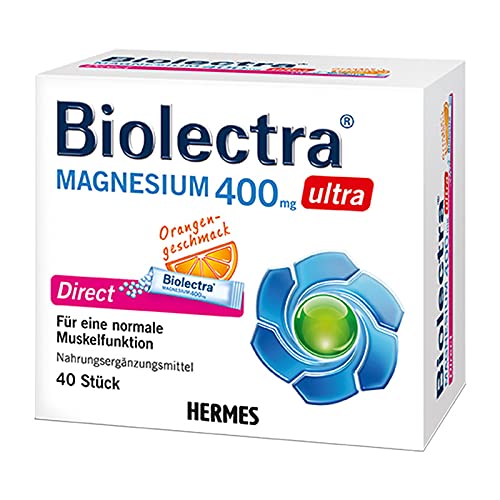 biolectra magnesium 400 mg ultra trinkgran.orange 40 St Cover