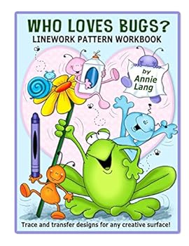 Paperback Who Loves Bugs?: Linework Pattern Workbook Book