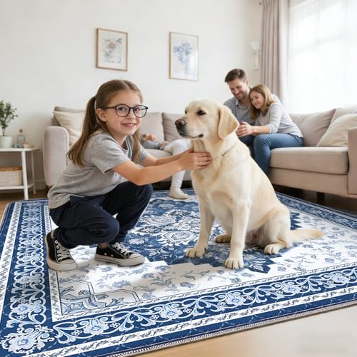 Image of INVENHO 2PACK Washable Pee Pads for Dogs, Reusable Dog Pads Upgrade Non-Slip Dog Pee Pads Heavy Absorbency Puppy Pee Pads Quick Dry Whelping Pads /Waterproof Puppy Training Pad