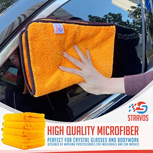 Stravos Basic Panni Microfibra per Pulizia Auto