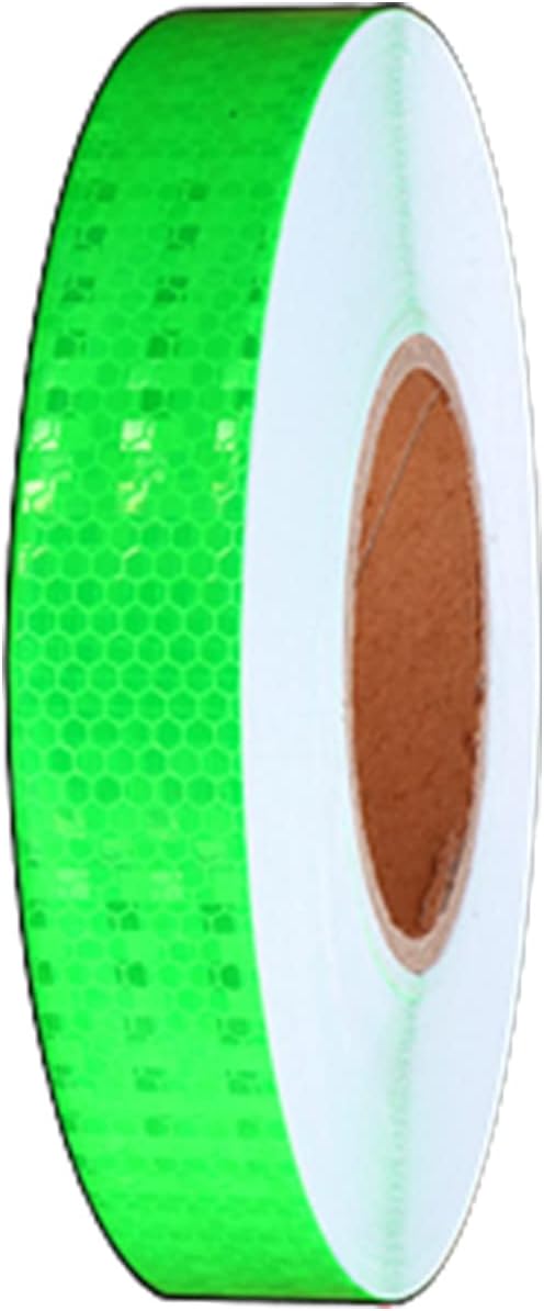Reflective Warning Tape Night Safety Sticker, Reflector Safety Tape for Marking Areas, Objects and Vehicles 1.2 Inch X 164 Feet Tape