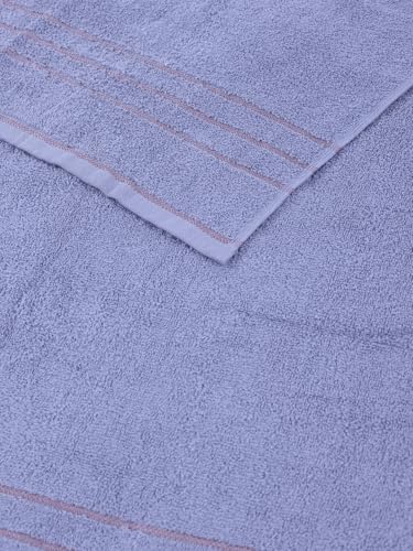 Image of Monte Carlo Essential 100% Cotton Small Bath Towel | 340 GSM Ultra Lightweight & Quick Dry | Soft Absorbent Compact Towel 60x120 cm | Bathroom Towel for Gym, Travel & Daily Use (Soho) | Pink
