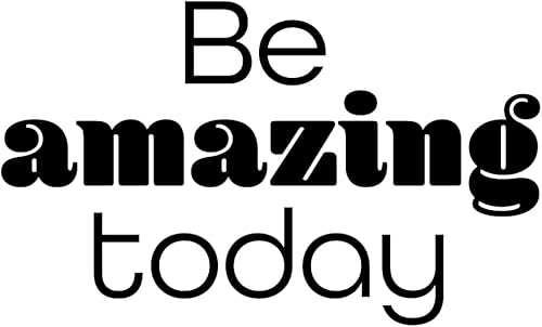 Miniatura 4 de Calcomanía de vinilo para pared, 15 x 25 pulgadas, con frase inspiradora moderna de optimismo para el hogar, escuela, habitación de niños, oficina,