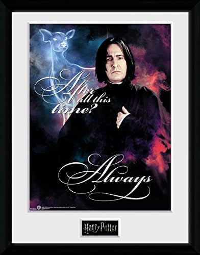 GB eye Harry Potter Snape Always 30 x 40cm Framed Collector Print