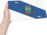 Vista 9 de Placa de matrícula de aluminio para automóvil de 6 x 12 pulgadas, placa frontal de metal novedosa, etiqueta frontal de automóvil, accesorios